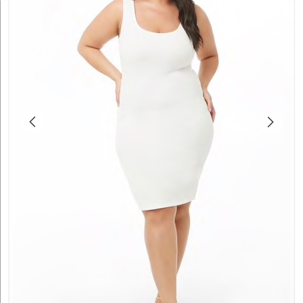 Forever 21 Plus Ribbed Bodycon Dress